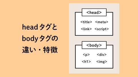 <head>・<body> | 2つのHTMLタグの意味・役割と違い